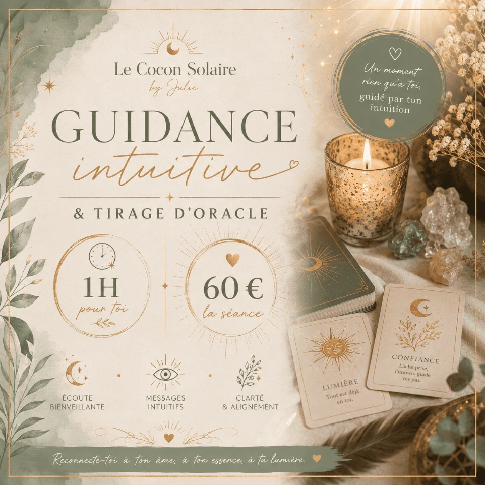 Guidance intuitive & tirage d’oracle